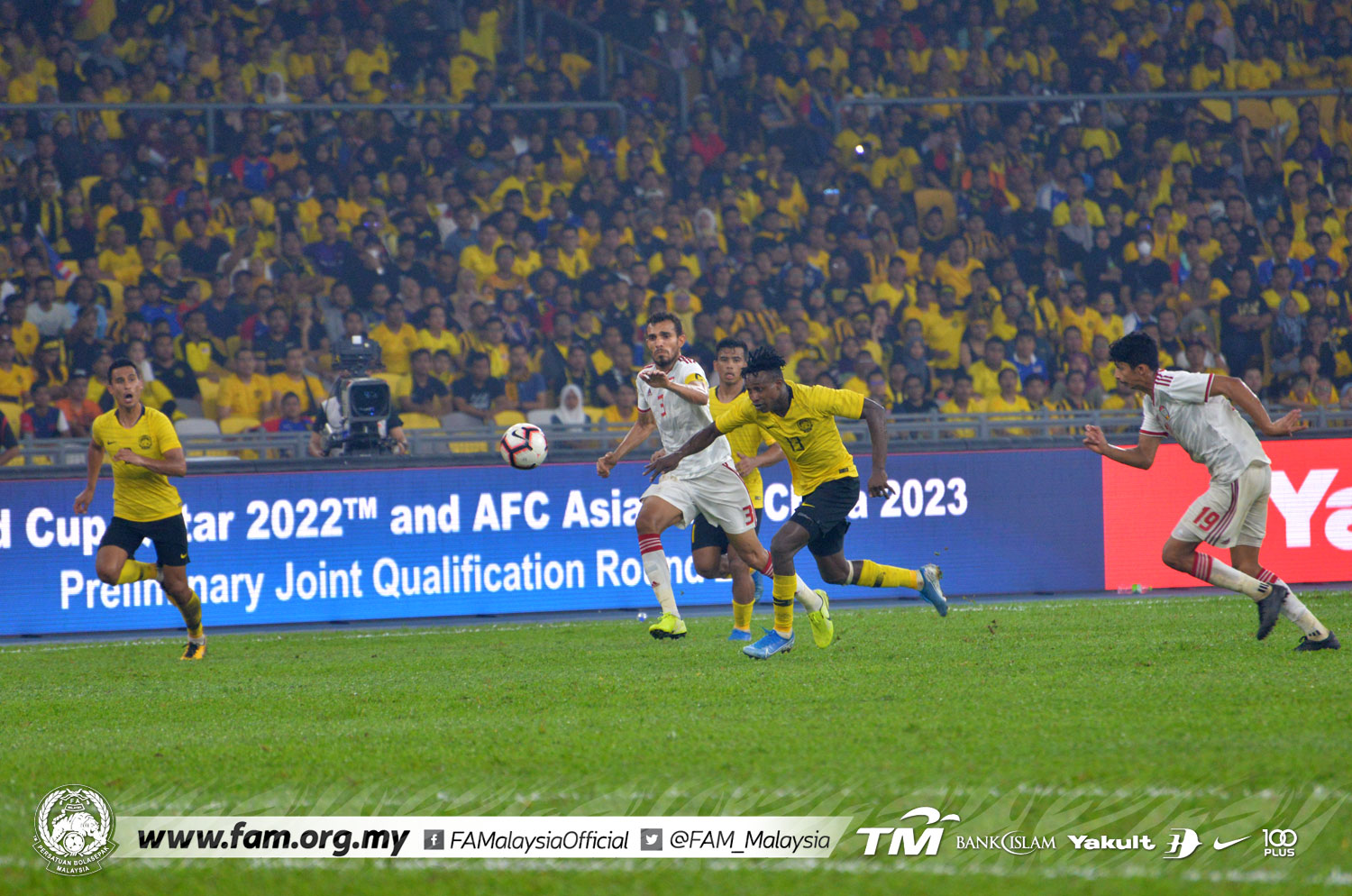 KELAYAKAN PIALA DUNIA 2022/PIALA ASIA 2023: MALAYSIA 1-2 UAE | FAM